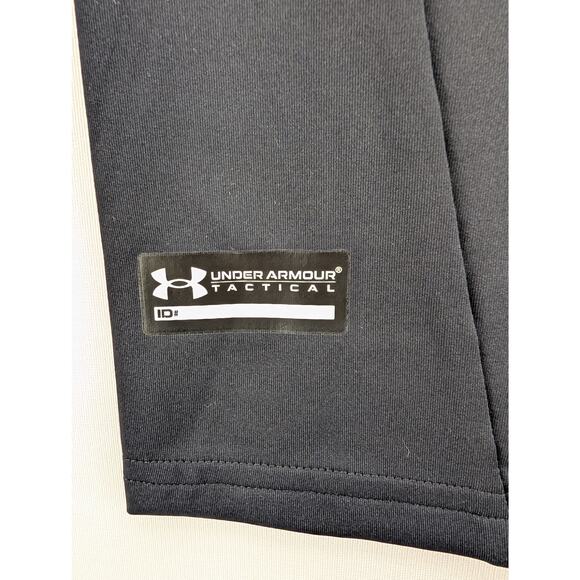 NWT Under ArmourTactical HeatGear Compression Men's V-Neck T-Shirt in Black XL - Picture 7 of 8